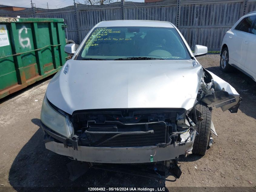 2010 Buick Lacrosse VIN: 1G4GJ5EG9AF117407 Lot: 12008492