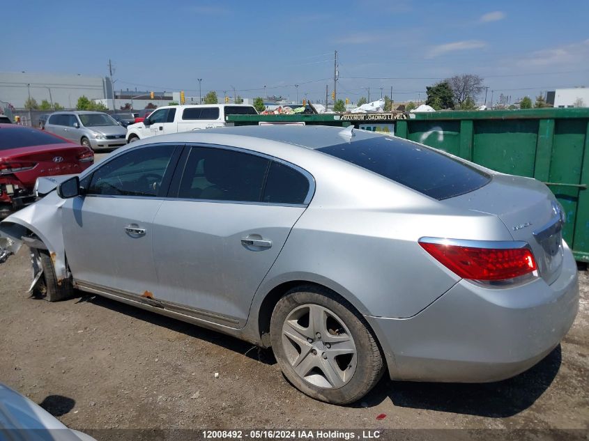 2010 Buick Lacrosse VIN: 1G4GJ5EG9AF117407 Lot: 12008492