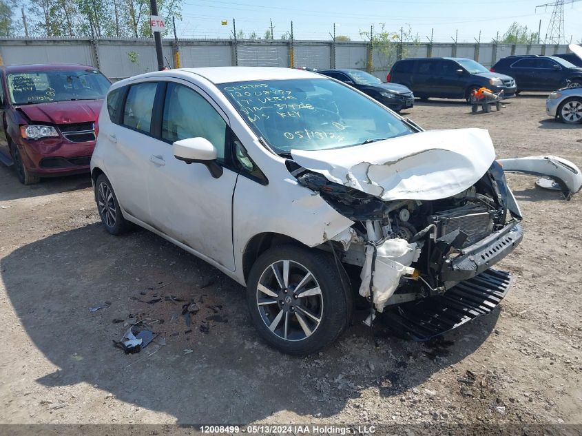 2017 Nissan Versa Note S/S Plus/Sv/Sl/Sr VIN: 3N1CE2CP5HL374768 Lot: 12008499