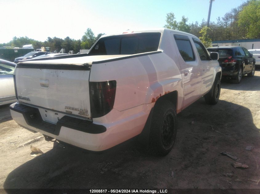 2010 Honda Ridgeline VIN: 5FPYK1F54AB502803 Lot: 12008517