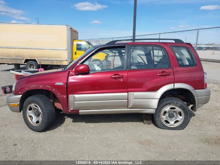 2004 Suzuki Grand Vitara Lx/Ex VIN: JS3TD62V444103628 Lot: 12008519