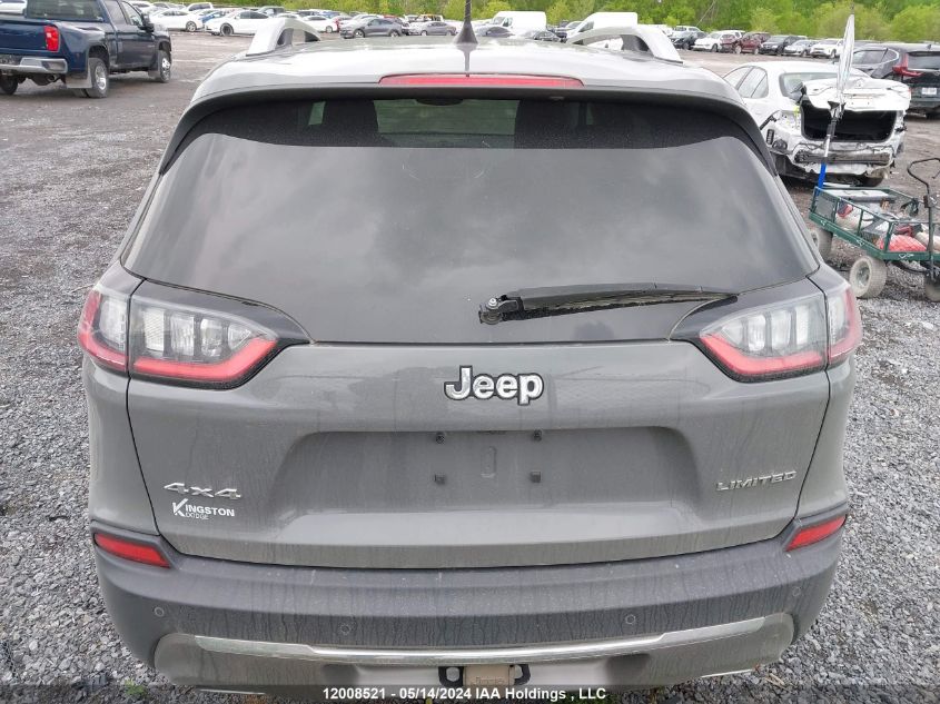2019 Jeep Cherokee Limited VIN: 1C4PJMDX6KD468482 Lot: 12008521