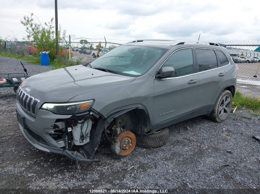 2019 Jeep Cherokee Limited VIN: 1C4PJMDX6KD468482 Lot: 12008521