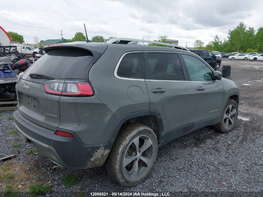 2019 Jeep Cherokee Limited VIN: 1C4PJMDX6KD468482 Lot: 12008521