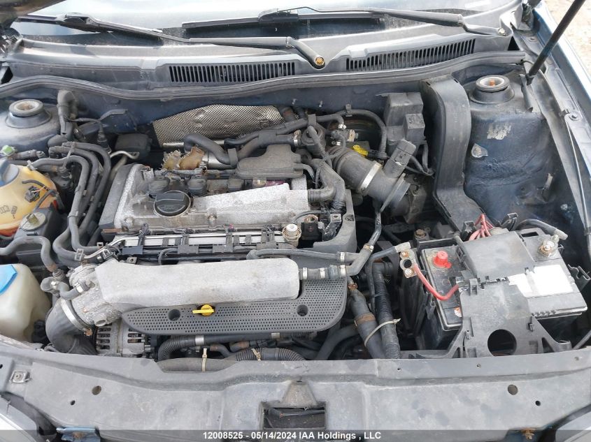 2001 Volkswagen Jetta Wolfsburg VIN: 3VWPD29MX1M145742 Lot: 12008525