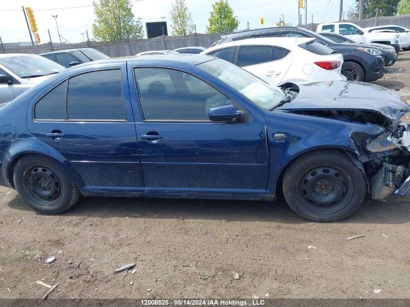 2001 Volkswagen Jetta Wolfsburg VIN: 3VWPD29MX1M145742 Lot: 12008525