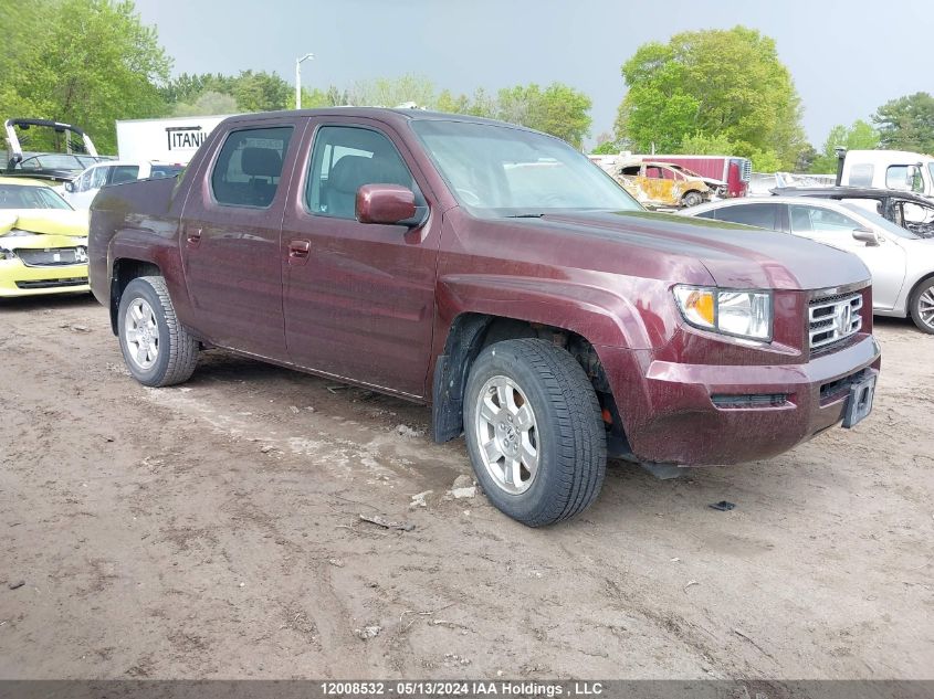 2008 Honda Ridgeline VIN: 2HJYK165X8H004257 Lot: 12008532