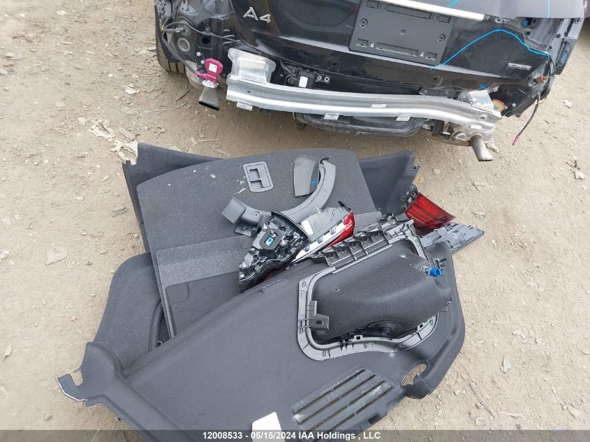 2020 Audi A4 VIN: WAUENAF40LA043644 Lot: 12008533