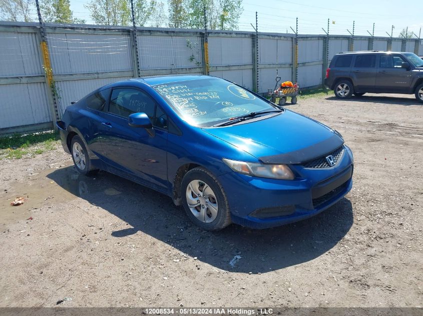 2013 Honda Civic Cpe VIN: 2HGFG3A45DH002175 Lot: 12008534