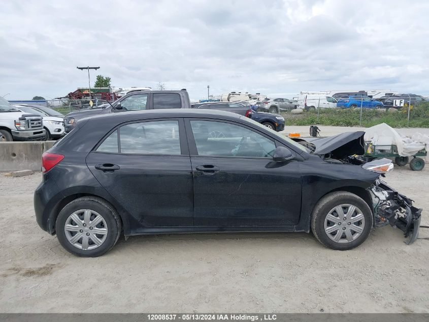 2022 Kia Rio 5-Door VIN: 3KPA25AD3NE496701 Lot: 12008537