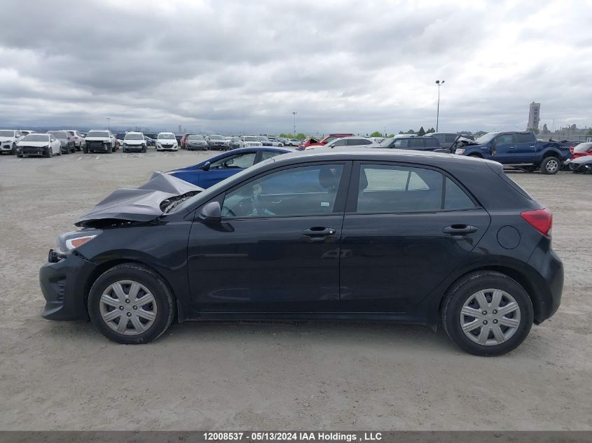 2022 Kia Rio 5-Door VIN: 3KPA25AD3NE496701 Lot: 12008537