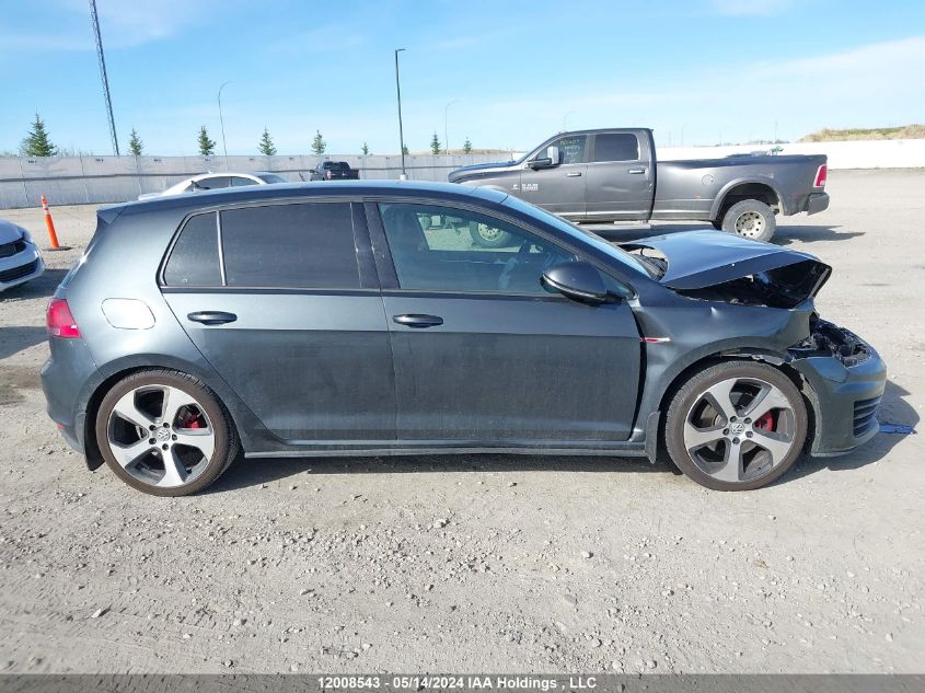 2015 Volkswagen Golf Gti VIN: 3VW4T7AU0FM010260 Lot: 12008543