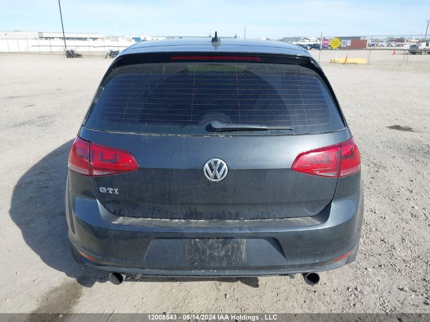 2015 Volkswagen Golf Gti VIN: 3VW4T7AU0FM010260 Lot: 12008543