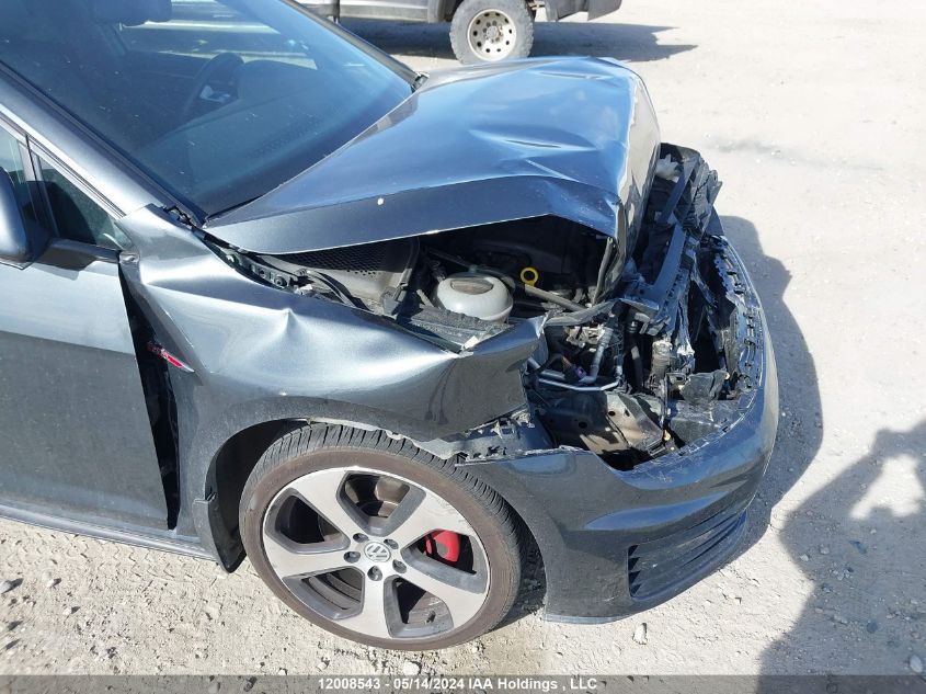 2015 Volkswagen Golf Gti VIN: 3VW4T7AU0FM010260 Lot: 12008543