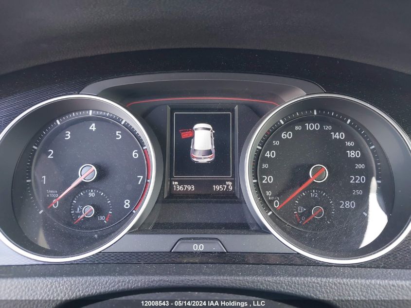 2015 Volkswagen Golf Gti VIN: 3VW4T7AU0FM010260 Lot: 12008543