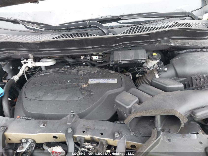 2017 Honda Pilot VIN: 5FNYF6H81HB503404 Lot: 12008547