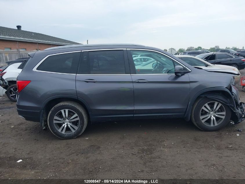 2017 Honda Pilot VIN: 5FNYF6H81HB503404 Lot: 12008547