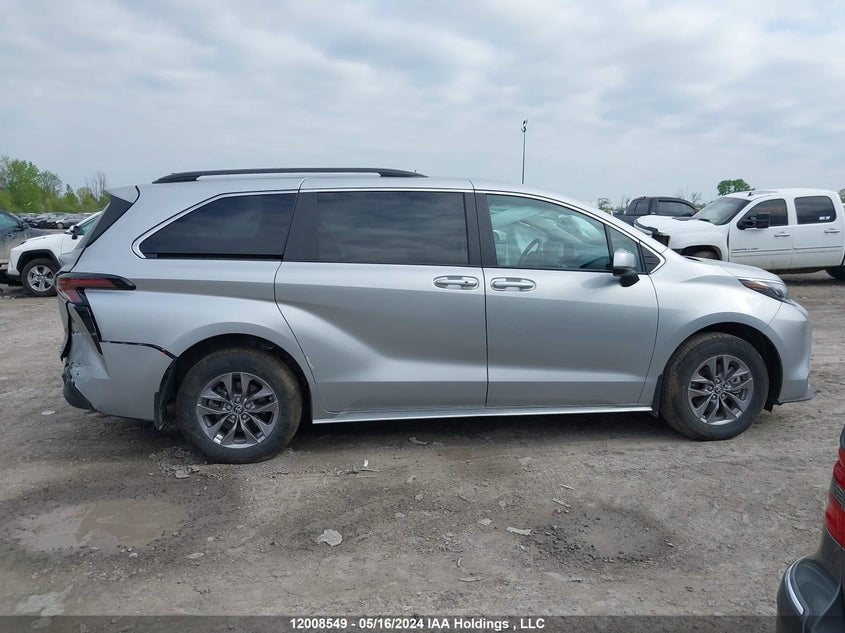 2024 Toyota Sienna Le 8-Passenger/Xle 8-Passenger/Xse 7-Passenger VIN: 5TDGRKEC9RS180107 Lot: 12008549