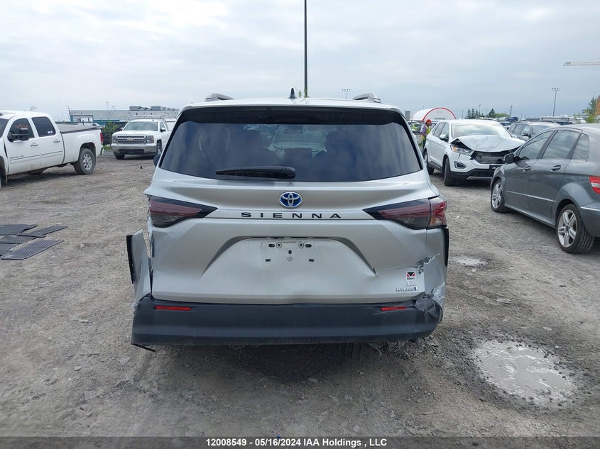 2024 Toyota Sienna Le 8-Passenger/Xle 8-Passenger/Xse 7-Passenger VIN: 5TDGRKEC9RS180107 Lot: 12008549