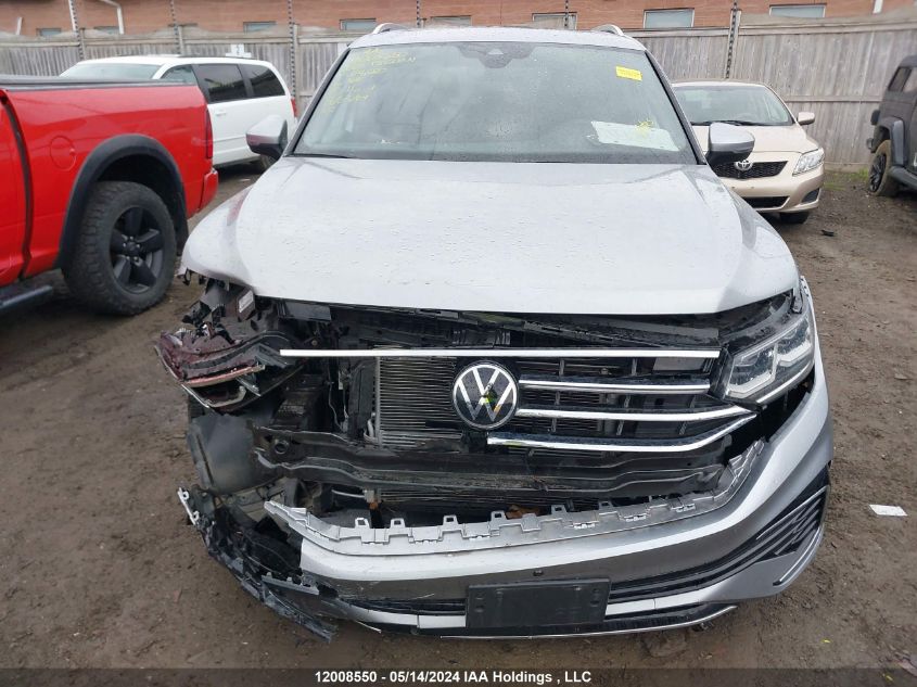 2023 Volkswagen Tiguan VIN: 3VV4B7AX1PM114680 Lot: 12008550