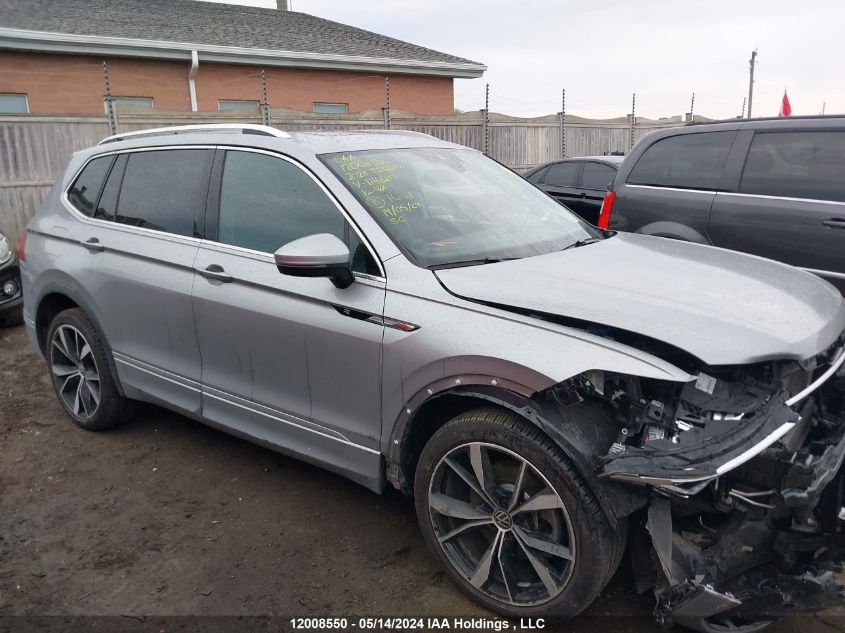 2023 Volkswagen Tiguan VIN: 3VV4B7AX1PM114680 Lot: 12008550