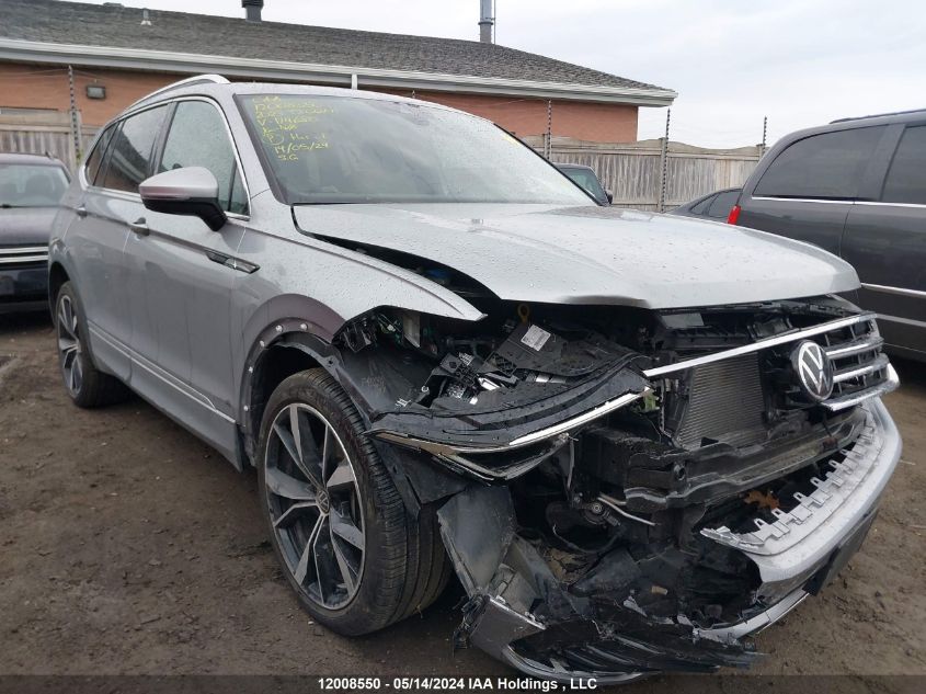 2023 Volkswagen Tiguan VIN: 3VV4B7AX1PM114680 Lot: 12008550