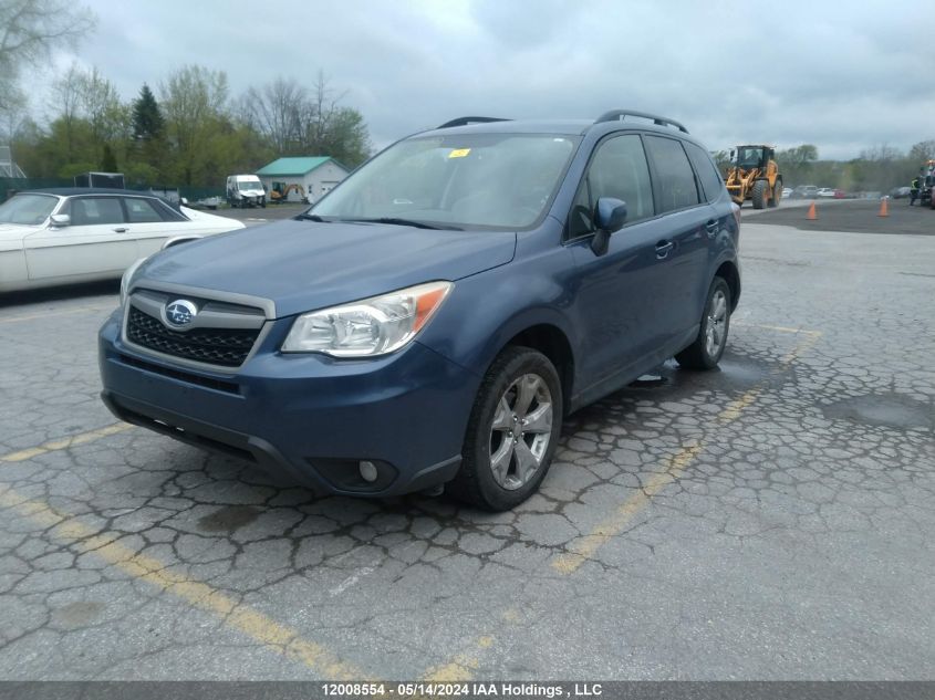 2014 Subaru Forester VIN: JF2SJCBC3EH538992 Lot: 12008554