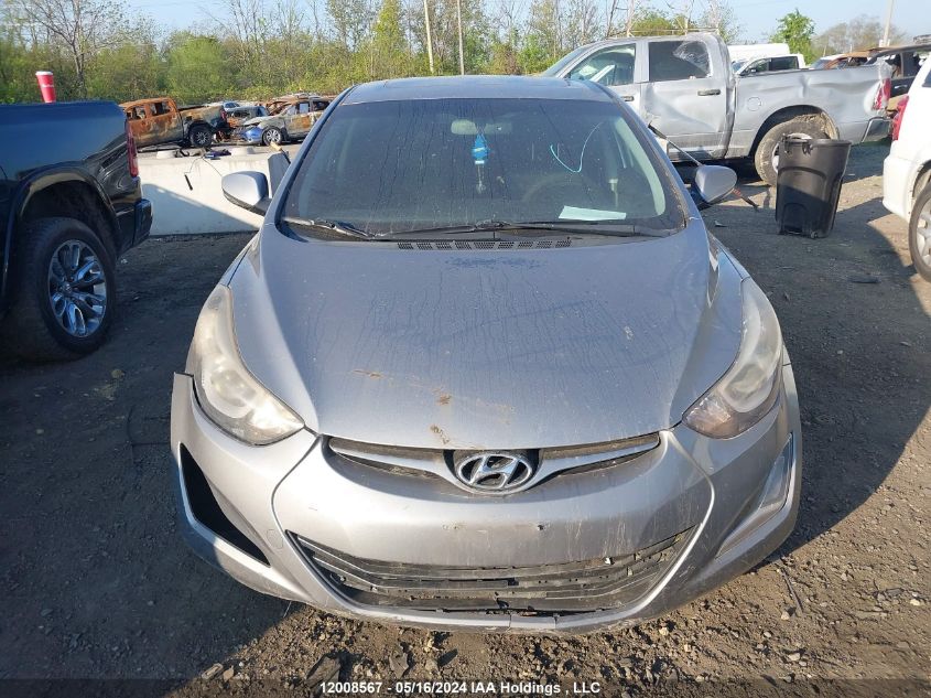 2014 Hyundai Elantra Se/Sport/Limited VIN: KMHDH4AH9EU096826 Lot: 12008567