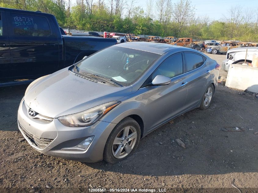 2014 Hyundai Elantra Se/Sport/Limited VIN: KMHDH4AH9EU096826 Lot: 12008567