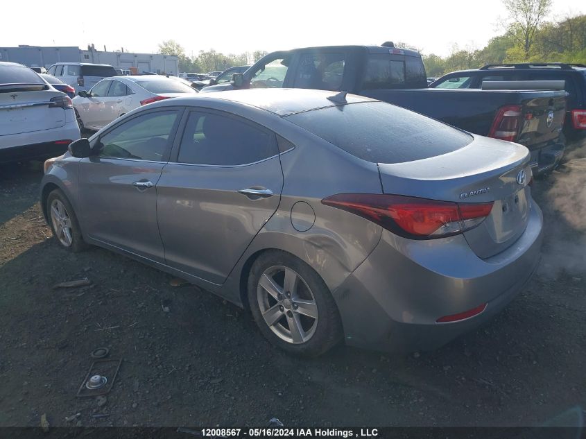 2014 Hyundai Elantra Se/Sport/Limited VIN: KMHDH4AH9EU096826 Lot: 12008567