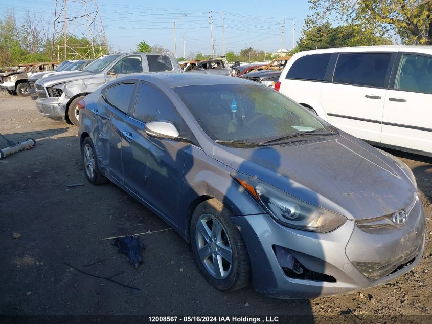 2014 Hyundai Elantra Se/Sport/Limited VIN: KMHDH4AH9EU096826 Lot: 12008567