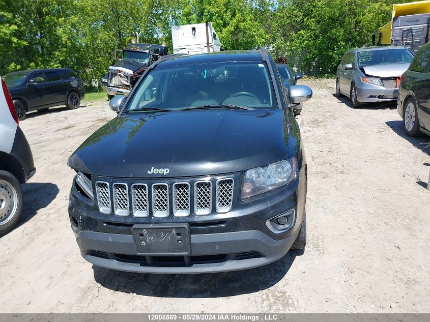 2016 Jeep Compass Sport/North VIN: 1C4NJCAAXGD556038 Lot: 12008569