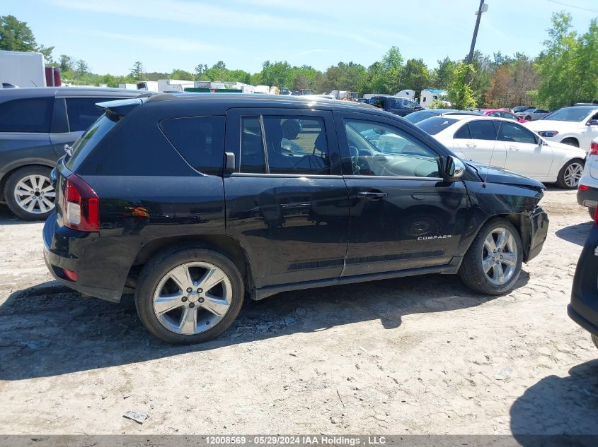 2016 Jeep Compass Sport/North VIN: 1C4NJCAAXGD556038 Lot: 12008569