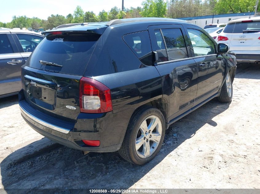 2016 Jeep Compass Sport/North VIN: 1C4NJCAAXGD556038 Lot: 12008569