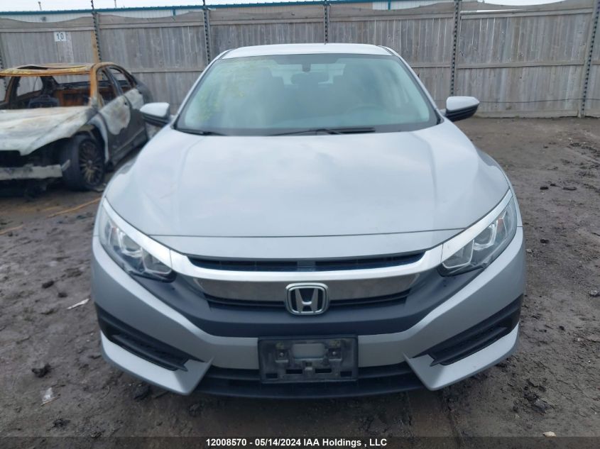 2017 Honda Civic Lx VIN: 2HGFC2F57HH005981 Lot: 12008570