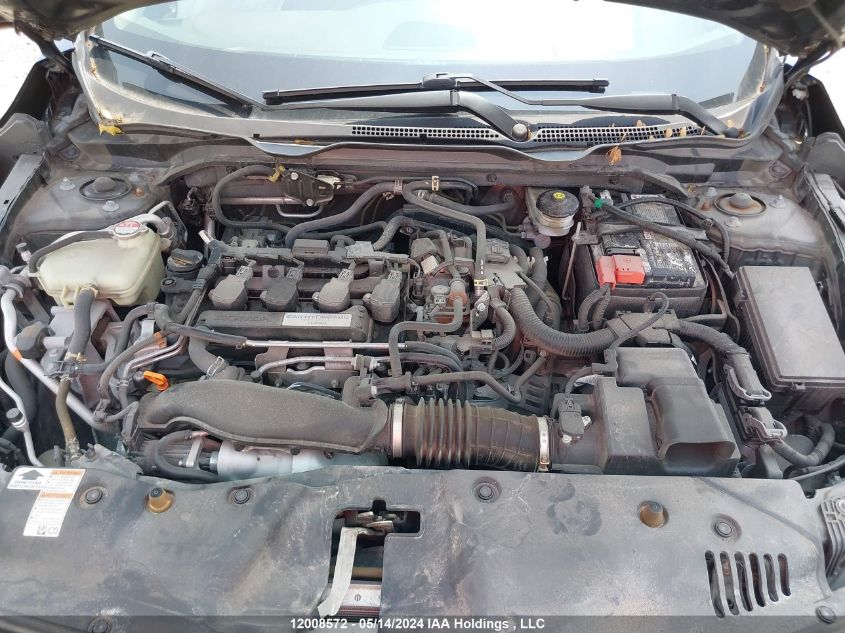 2018 Honda Civic VIN: 2HGFC1F92JH104324 Lot: 12008572