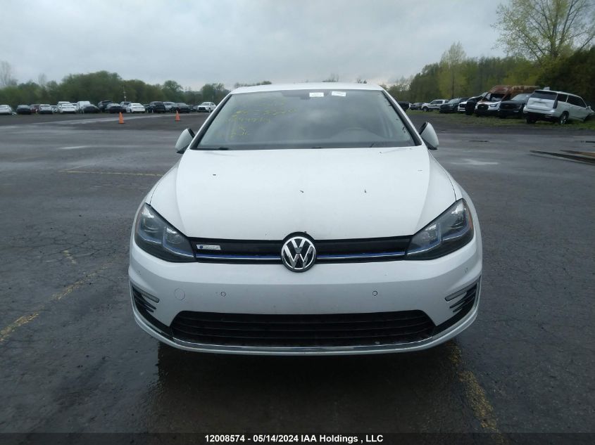 2017 Volkswagen E-Golf VIN: WVWPR7AU4HW953320 Lot: 12008574