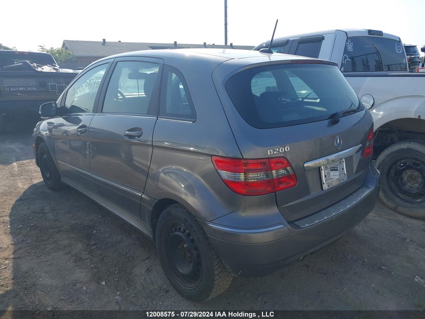 2010 Mercedes-Benz B-Class VIN: WDDFH3DB4AJ588468 Lot: 12008575