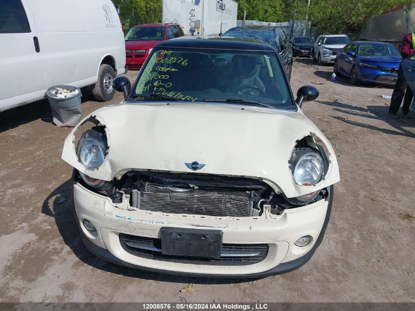 2013 Mini Cooper VIN: WMWSU3C56DT681000 Lot: 12008576