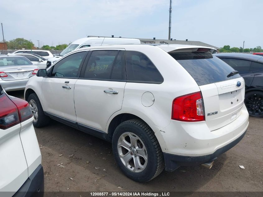 2011 Ford Edge Sel VIN: 2FMDK3JC4BBB33167 Lot: 12008577