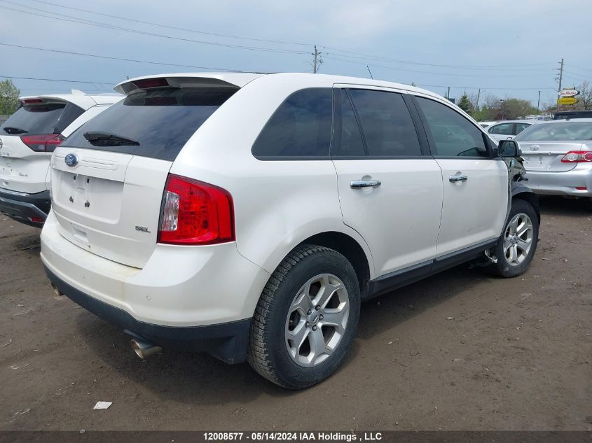 2011 Ford Edge Sel VIN: 2FMDK3JC4BBB33167 Lot: 12008577