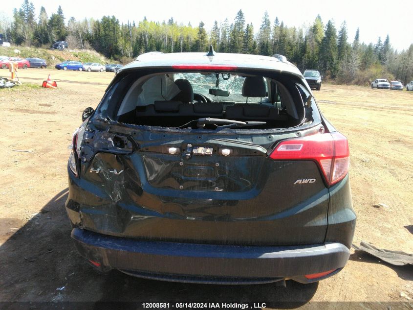 2016 Honda Hr-V VIN: 3CZRU6H7XGM109048 Lot: 12008581