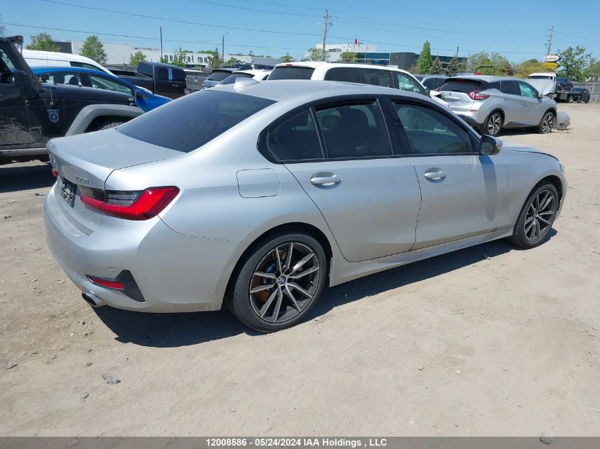 2019 BMW 3 Series VIN: WBA5R7C52KAJ84816 Lot: 12008586