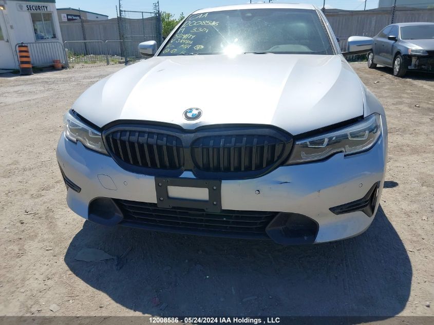 2019 BMW 3 Series VIN: WBA5R7C52KAJ84816 Lot: 12008586