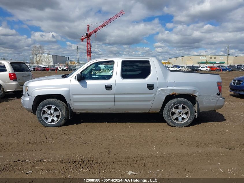 2006 Honda Ridgeline Rts VIN: 2HJYK16416H002773 Lot: 12008588