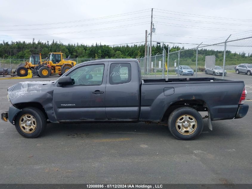 2009 Toyota Tacoma Access Cab VIN: 5TETX22N79Z604736 Lot: 12008595
