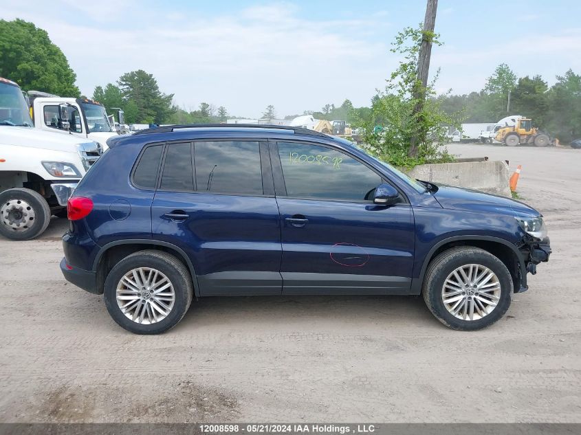 2016 Volkswagen Tiguan VIN: WVGJV7AX8GW615862 Lot: 12008598