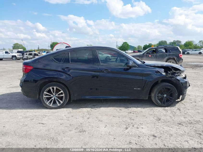 2016 BMW X6 VIN: 5UXKU2C59G0N81796 Lot: 12008599