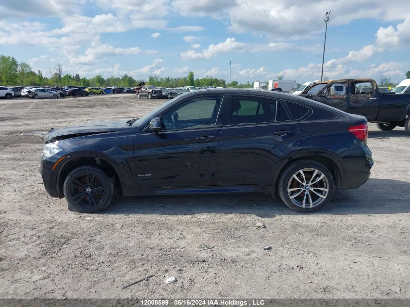 2016 BMW X6 VIN: 5UXKU2C59G0N81796 Lot: 12008599