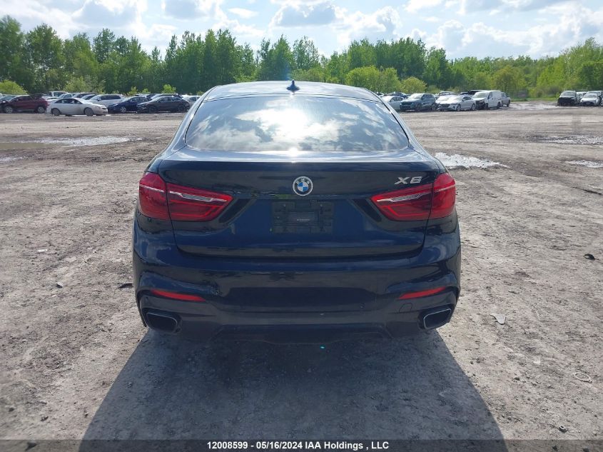 2016 BMW X6 VIN: 5UXKU2C59G0N81796 Lot: 12008599